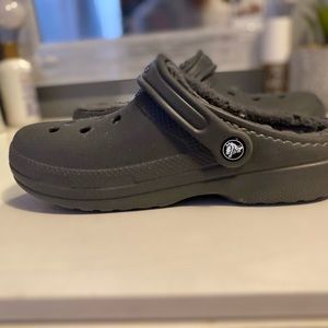 Fleece classic lined crocs
